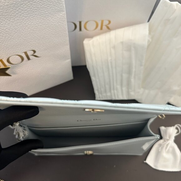 Lady Dior Pouch with Chain - Picture 4 of 5